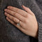 Bague 54 Bague solitaire en or blanc 18K et platine avec diamant 2,67 ct 58 Facettes