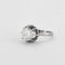 Bague 54 Bague solitaire en or blanc 18K et platine avec diamant 2,67 ct 58 Facettes