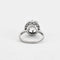 Bague 54 Bague solitaire en or blanc 18K et platine avec diamant 2,67 ct 58 Facettes