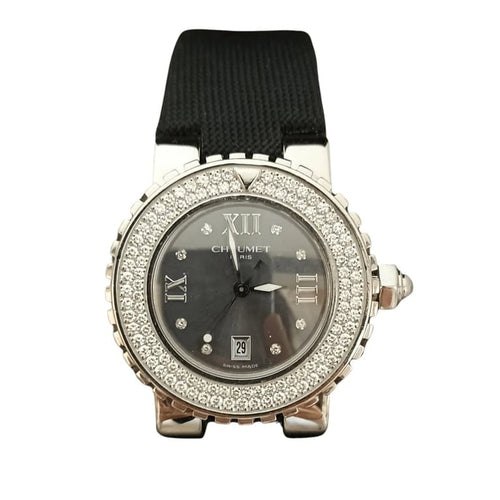 Montre Chaumet Class One - Montre à quartz avec diamants 58 Facettes