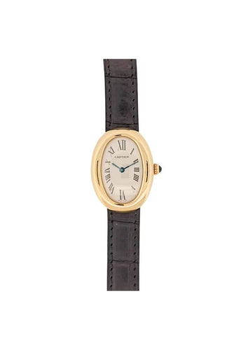 Montre Cartier Baignoire - Montre Petit modèle en or jaune 18 carats 58 Facettes CTB01