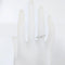 Bague 50 Cartier Ballerine - Bague incurvée en platine et diamants 58 Facettes 1