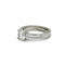 Bague 47 Bague solitaire en platine 950 avec diamant 1,11 ct 58 Facettes SOITAIREDIAM