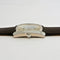 Montre Baume & Mercier Hampton Milleis - Montre en or blanc 18 carats sertie de diamants 58 Facettes