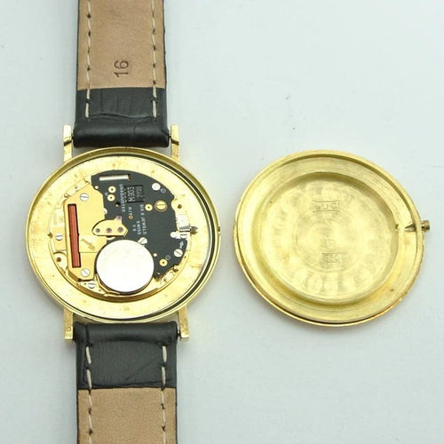 Montre Chopard Genève Classic réf. 1094 - Montre homme en or jaune 18 carats 58 Facettes