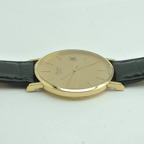 Montre Chopard Genève Classic réf. 1094 - Montre homme en or jaune 18 carats 58 Facettes