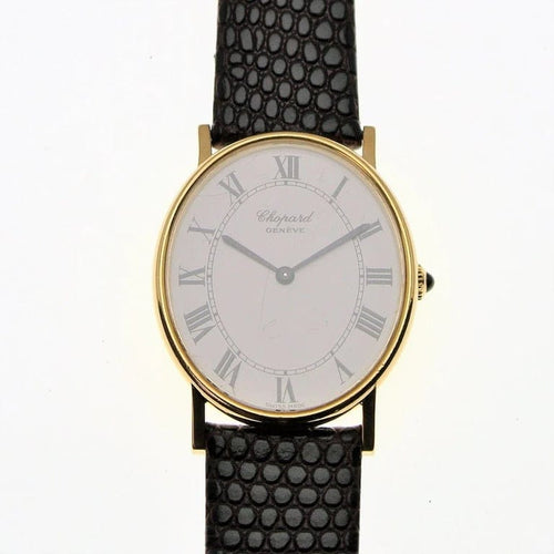 Montre Chopard - Montre Baignoire en or jaune 18 carats 58 Facettes