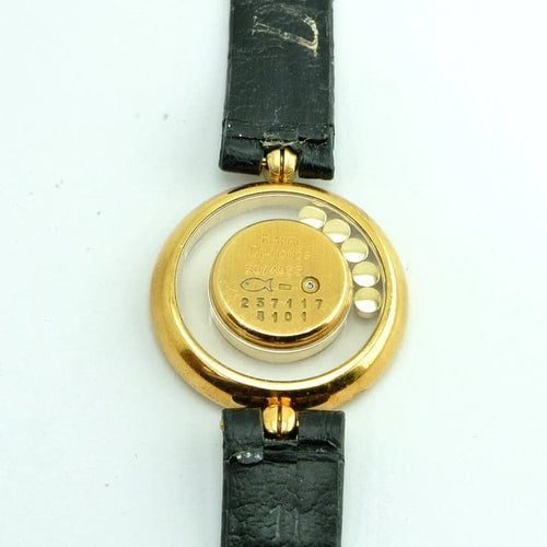 Montre Chopard Happy Diamonds - Montre en or jaune 18 carats (réf. 20/4955) 58 Facettes