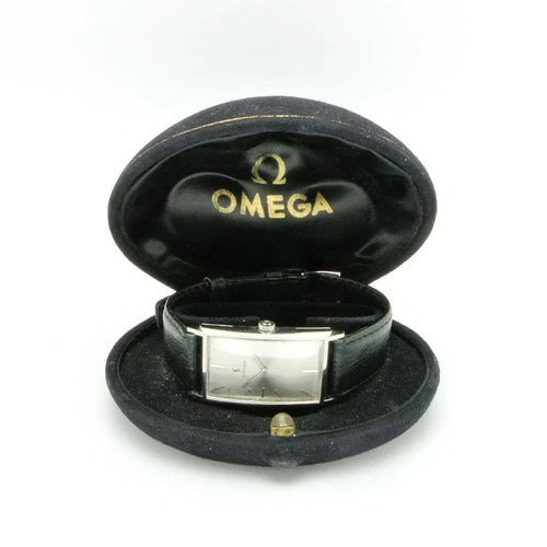Montre Omega - Montre Réservoir en acier 22,5 x 41 mm 58 Facettes