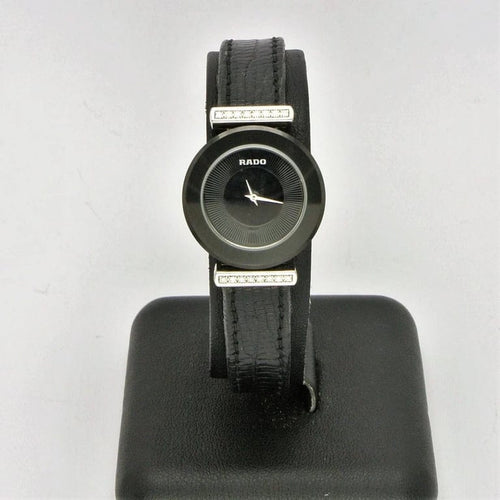 Montre Rado Diastar - Montre quartz en platine avec 16 diamants 58 Facettes