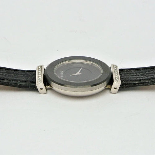 Montre Rado Diastar - Montre quartz en platine avec 16 diamants 58 Facettes