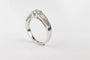 Bague 52 Bague en or blanc 18K sertie de diamants 58 Facettes
