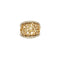 Bague 55 Bague cocktail en or deux tons 18K avec diamants 58 Facettes