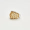 Bague 55 Bague cocktail en or deux tons 18K avec diamants 58 Facettes