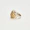 Bague 55 Bague cocktail en or deux tons 18K avec diamants 58 Facettes