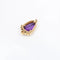 Pendentif Pendentif en or jaune 18 carats avec améthyste et diamants 58 Facettes