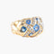 Bague 52 Morabito - Bague en or jaune 18K avec diamants 58 Facettes