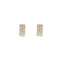 Boucles d'oreilles Boucles d’oreilles bicolores en or jaune et or blanc avec diamants 58 Facettes