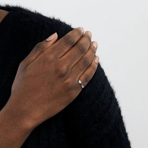 Bague 52 Chaumet Liens - Bague en or blanc 750 et céramique bleue 58 Facettes