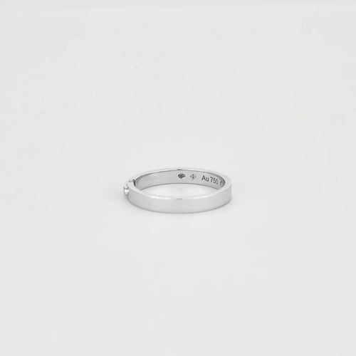 Bague 52 Chaumet Liens - Bague en or blanc 750 et céramique bleue 58 Facettes