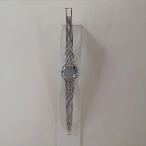 Montre Tissot - Montre en or gris 750 sertie de diamants 58 Facettes