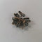 Broche Broche ancienne en or 750 et argent 925 ornée de diamants 58 Facettes