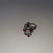 Bague 56 Bague rubis et diamants des années 70 en or blanc 750 58 Facettes