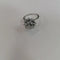 Bague 54 Bague choux en or blanc 750/000 et diamants 1,62 ct 58 Facettes