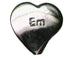 Broche Broche ovale en or blanc 750 avec améthystes et saphirs fantaisie 58 Facettes
