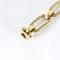 Bracelet Bracelet à maillons mats et polis en or jaune 14 kt 58 Facettes