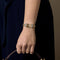 Montre Montre dame années 40 en or jaune 18K et diamants 58 Facettes
