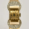 Montre Montre dame années 40 en or jaune 18K et diamants 58 Facettes