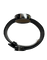 Montre Chanel La Ronde - Montre vintage en acier et cuir noir vernis 58 Facettes