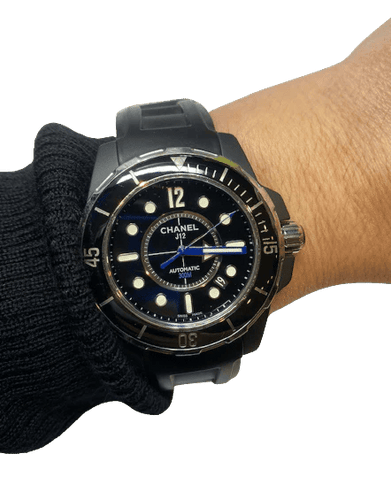 Montre Chanel J12 Marine - Montre automatique 42 mm 58 Facettes