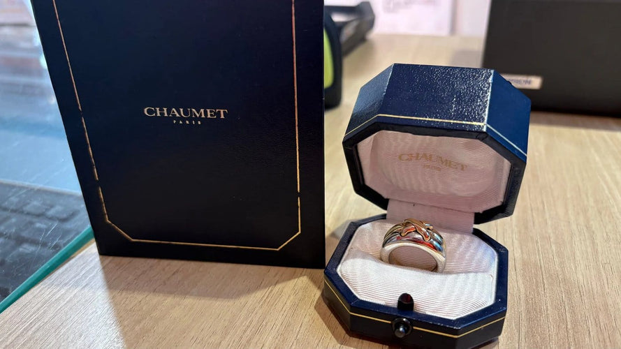 Bague 51 Chaumet - Bague 3 ors en or 18 carats 58 Facettes 096530022949