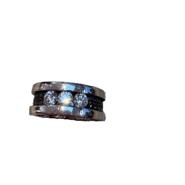 Bague 51 Bachet - Bague en or blanc 18 carats et diamants 58 Facettes 096531044019