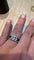 Bague 51 Bachet - Bague en or blanc 18 carats et diamants 58 Facettes 096531044019