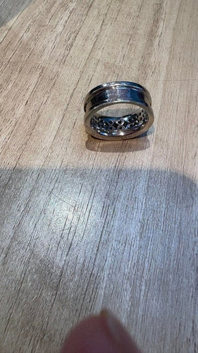 Bague 51 Bachet - Bague en or blanc 18 carats et diamants 58 Facettes 096531044019