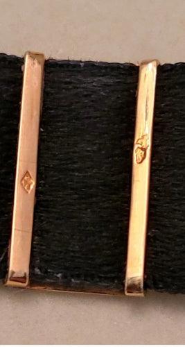 Collier Collier de chien Belle Époque en platine, or jaune et diamants 58 Facettes
