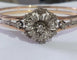 Bracelet Napoléon III - Bracelet en or rose 18 carats, argent et diamants 58 Facettes