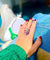 Bague 57 Bague florale vintage en or gris 18 carats, diamants et rubis 58 Facettes