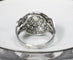 Bague 58 Bague dôme Art Déco en platine et diamants 58 Facettes