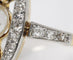 Bague 55 Bague marquise Belle Époque en or et platine, diamants, saphirs et perle fine 58 Facettes