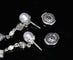 Boucles d'oreilles Art Déco - Boucles d’oreilles pendantes en platine, diamants et perles fines 58 Facettes