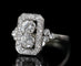 Bague 53 Bague Art déco en platine et diamants, vers 1920 58 Facettes