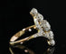 Bague 49 Bague Belle Époque marquise en or, platine et diamants 58 Facettes