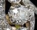 Bague 49 Bague Belle Époque marquise en or, platine et diamants 58 Facettes