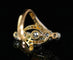 Bague 49 Bague Belle Époque marquise en or, platine et diamants 58 Facettes