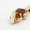 Bracelet Bracelet en or jaune 18 carats et platine, diamants et quartz citrines 58 Facettes