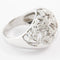 Bague 55 Bague en or blanc 18 carats et diamants 1,10 ct 58 Facettes